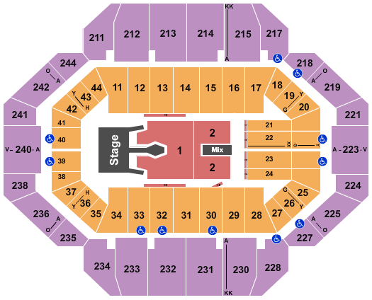 Rupp Arena At Central Bank Center Seating Chart: Tim McGraw