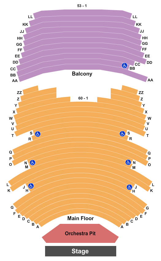 Sd Civic Center Seating Chart