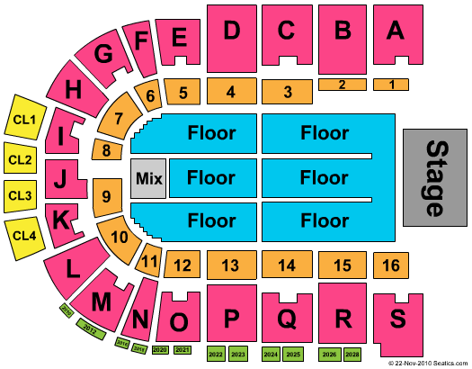 Rushmore Plaza Civic Center Arena Seating Chart