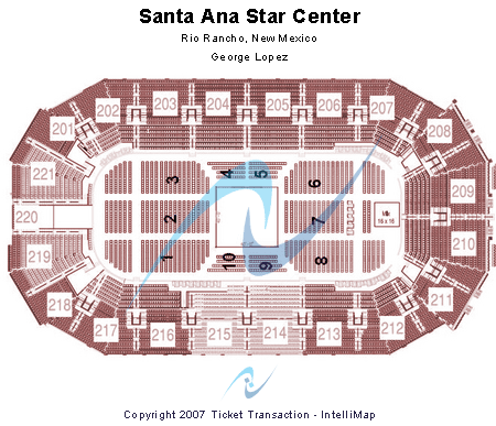 Santa Ana Star Center Tickets, Santa Ana Star Center Seating ...