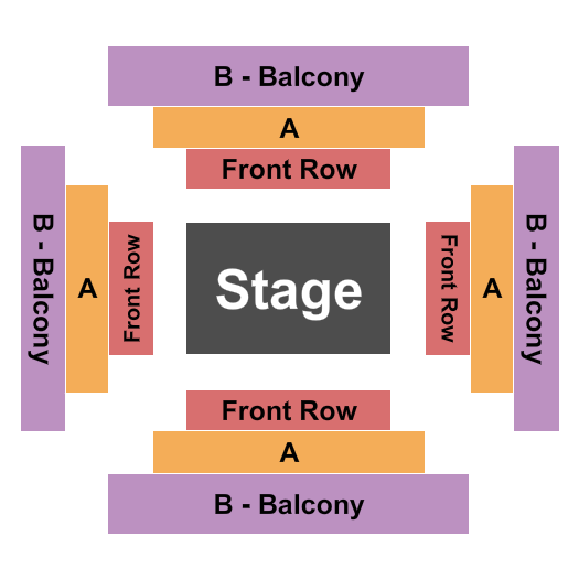 SFU Goldcorp Centre for the Arts Seating Chart: Candlelight