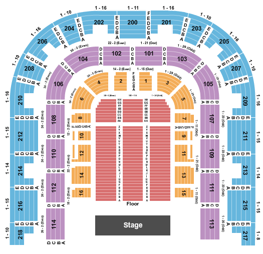 Capitol Civic Center Seating Chart