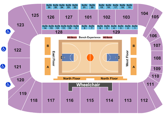 Sadlon Arena Seating Chart: Harlem Globetrotters