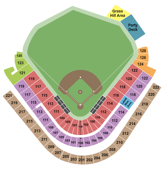 Sahlen Field Seating Chart: Baseball