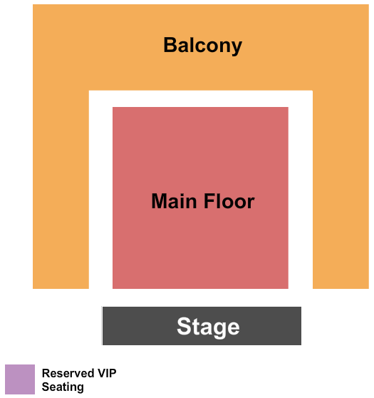Saint Andrews Hall - Detroit Seating Chart: Endstage 2