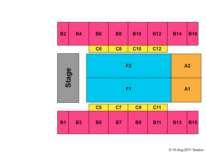 Salem Civic Center Seating Chart