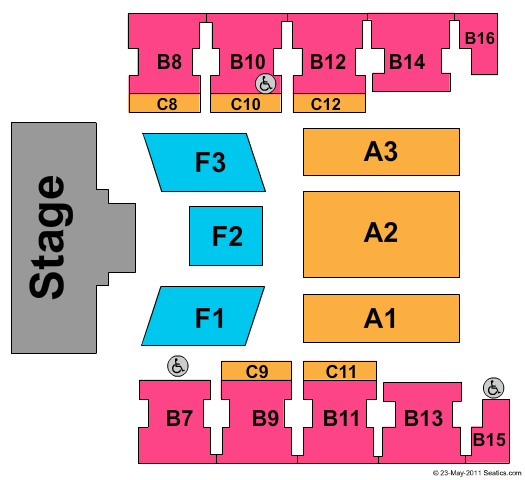 Salem Civic Center Seating Chart