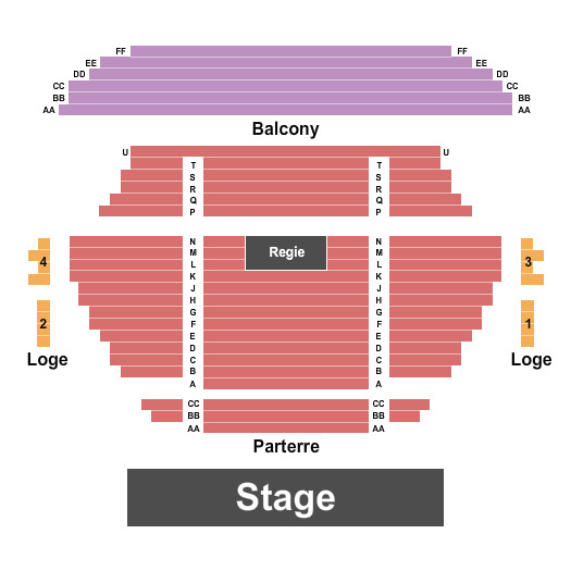 Salle Desjardins Telus Seating Chart: Endstage