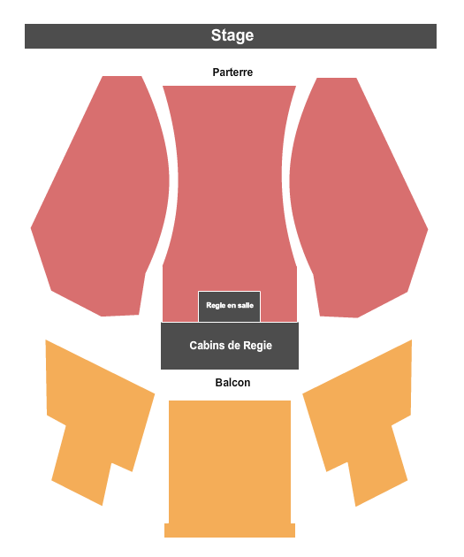 Salle Odyssee Seating Chart: Half Moon Run