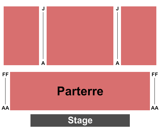 Salle Pauline-Julien Seating Chart: Endstage