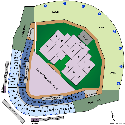 Salt River Fields Seating Chart