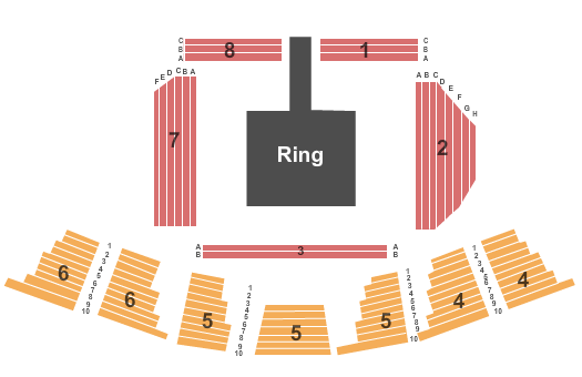 Melrose Ballroom Seating Chart Wrestling