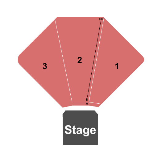 Sam's Town Live! Seating Chart: Endstage-2
