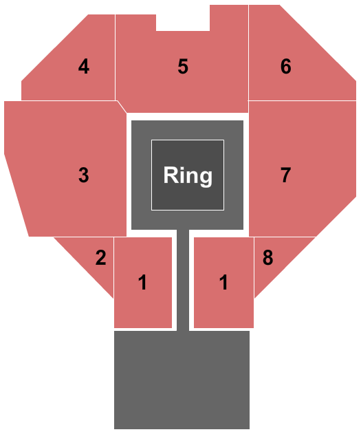 Sam's Town Live! Seating Chart: NJPW