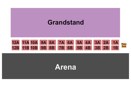 San Bernardino County Fairgrounds Seating Chart: Arena/Grandstand
