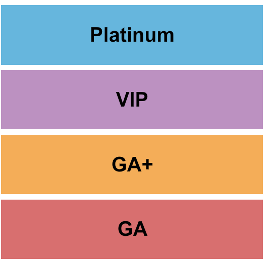 San Gabriel Park Seating Chart: GA/VIP/Platinum