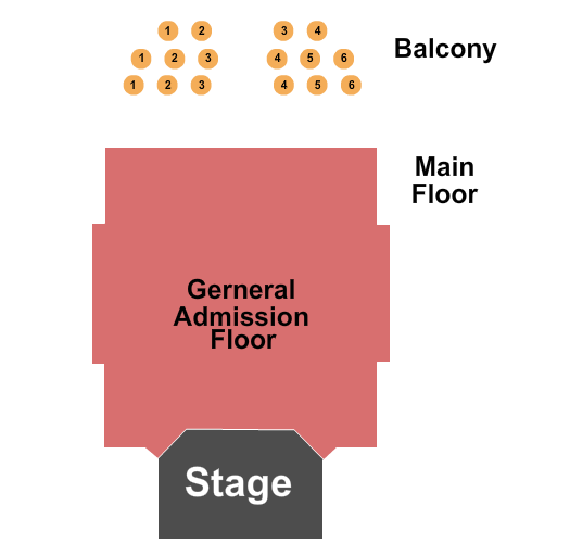 Sanctuary Events Center Seating Chart: David Archuleta