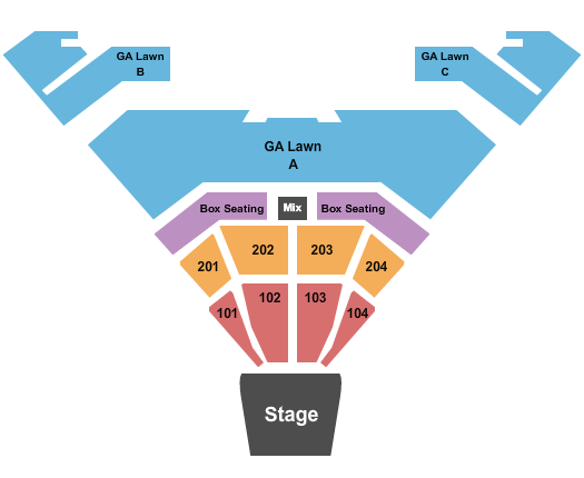 Sand Mountain Park & Amphitheater Seating Chart: Tracy Lawrence