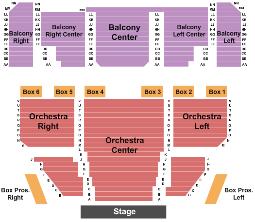 Sanderson Centre for the Performing Arts Map