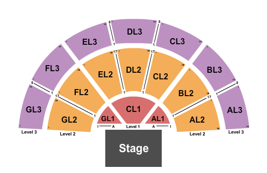 Sandia Casino Amphitheater Seating Chart: Endstage 3