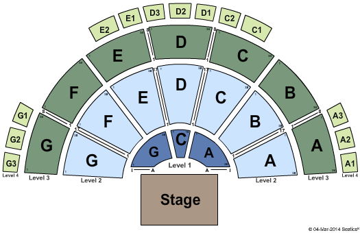 Sandia Casino Amphitheater Seating Chart