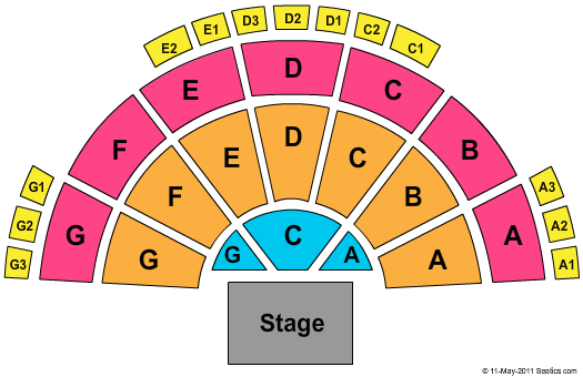 Isleta casino amphitheater seating chart