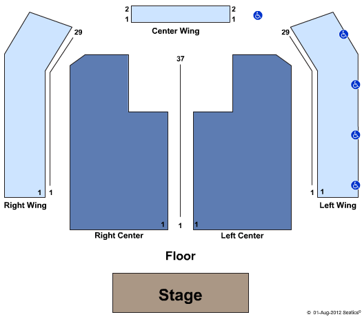 Sands Bethlehem Event Center Seating Chart