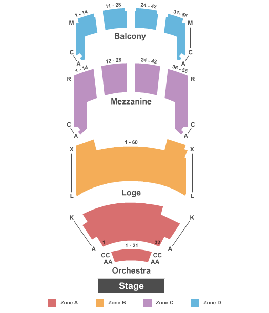 Sangamon Auditorium Seating Chart