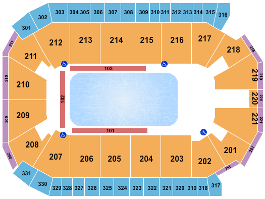 Rio Rancho Events Center Seating Chart: Disney on Ice 2