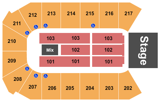 Rio Rancho Events Center Seating Chart