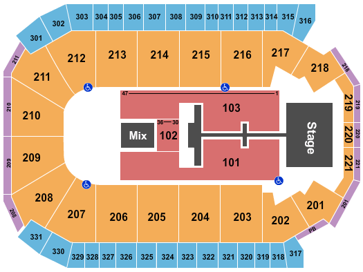 Delaware State Fair Concert Seating Chart