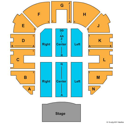 Santa Cruz Civic Auditorium Seating Chart