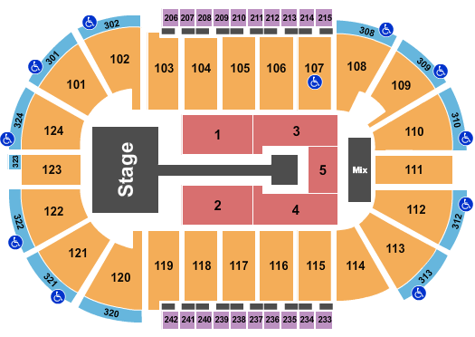 Santander Arena Seating Chart: Anuel AA