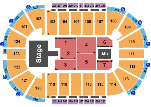 Santander Arena Seating Chart: Don Omar