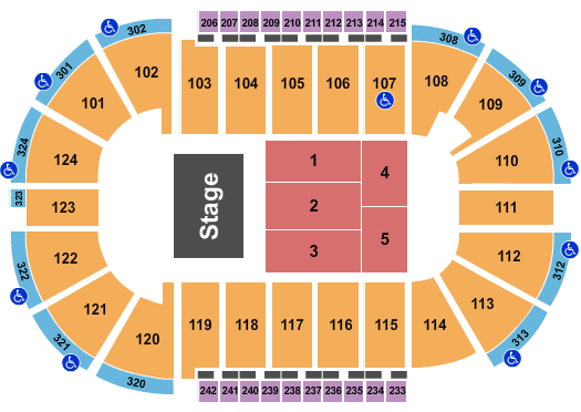 Santander Arena Seating Chart: Keith Sweat