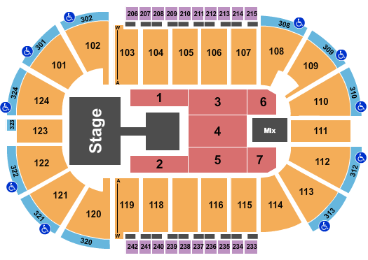Santander Arena Seating Chart: Peso Pluma