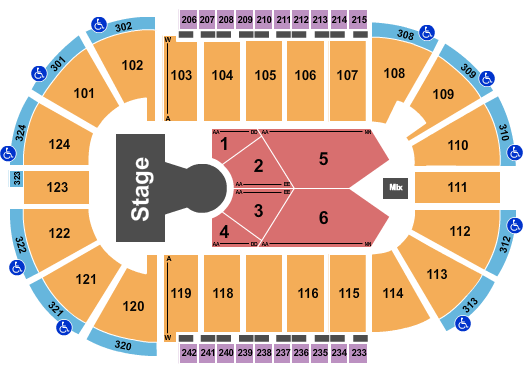 Santander Arena Seating Chart: The Arrival