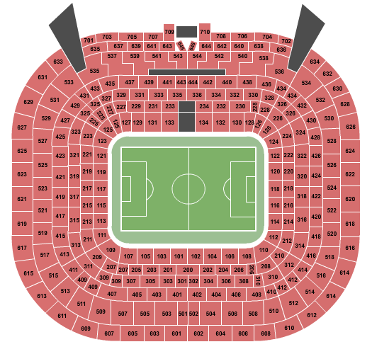 Estadio Santiago Bernabeu Map