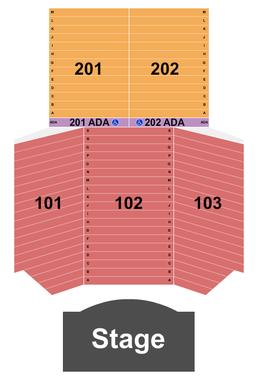 Saracen Casino Resort Seating Chart: Endstage