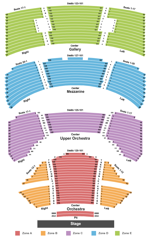 Houston Symphony Seating Chart