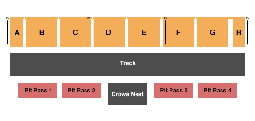 Sarpy County Fairgrounds Seating Chart: End Stage