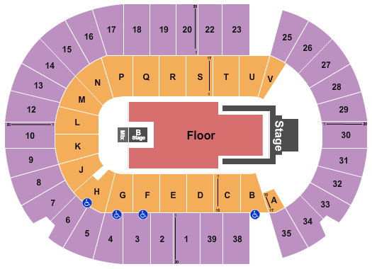 SaskTel Centre Seating Chart: Jelly Roll