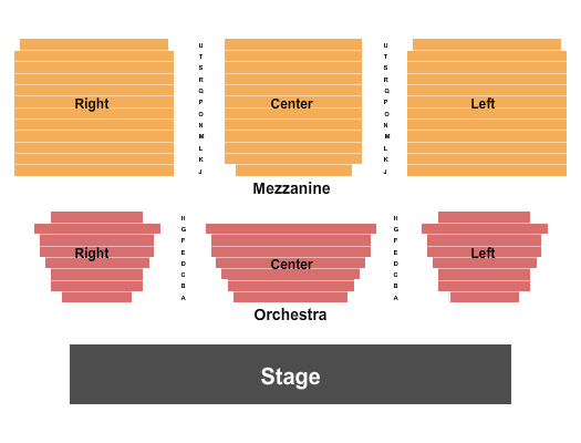 Satellite High School Performing Arts Center Seating Chart: Endstage