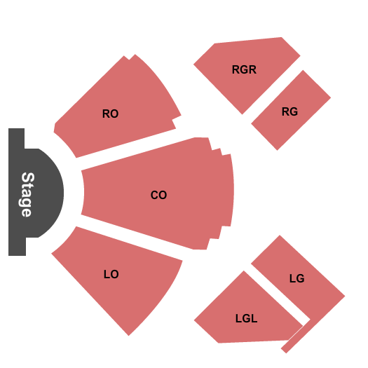 Sault Community Theatre Centre Seating Chart: End Stage