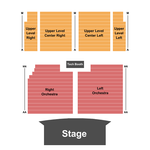 Savannah Center - FL Seating Chart: Endstage 2