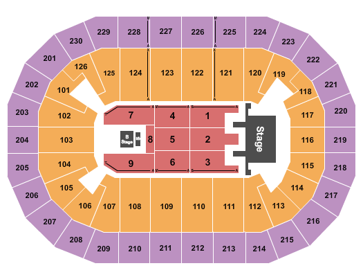Save Mart Center Seating Chart: Mana