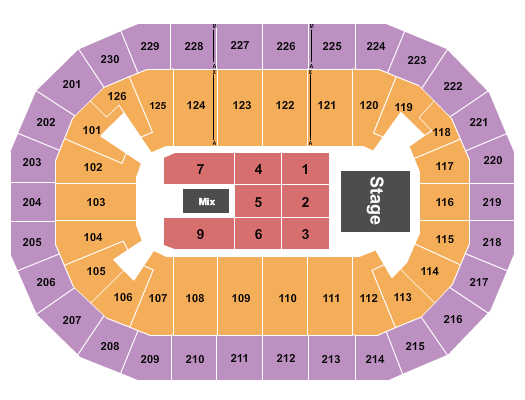 Save Mart Center Seating Chart: Weird Al