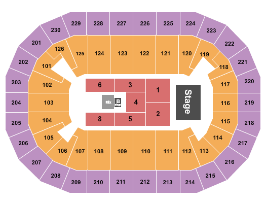 Save Mart Center Seating Chart: Zach Williams