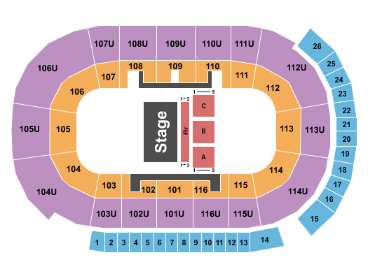 Save On Foods Memorial Centre Seating Chart: Halfhouse 2