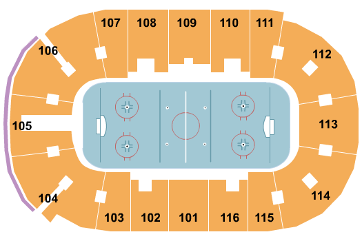 Save On Foods Memorial Centre Seating Chart: Hockey